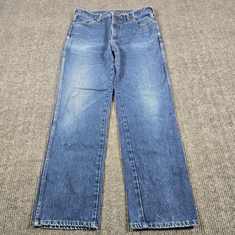 Vintage 90s Calvin Klein Jeans Mens 33x29 Blue Stone Wash Y2K Dad Denim